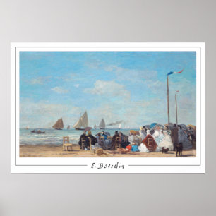 Eugène Boudin Zedign Art Poster #199-2