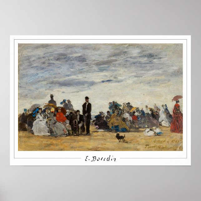 Eugène Boudin Zedign Art Poster #6-2 (Front)
