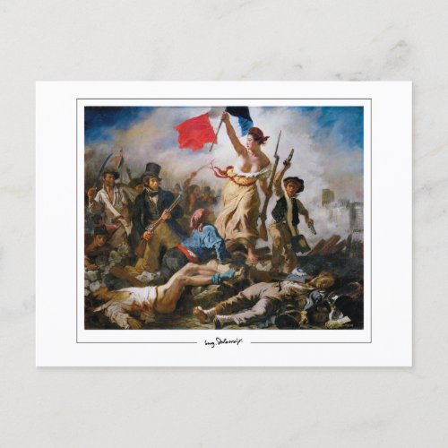 Eugne Delacroix 21 _ Fine Art Postcard