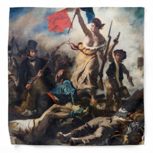 Eugene Delacroix - Liberty Leading The People Bandana