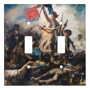 Eugene Delacroix - Liberty Leading The People Light Switch Cover