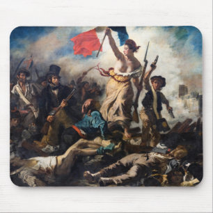 Eugene Delacroix - Liberty Leading The People Mouse Pad