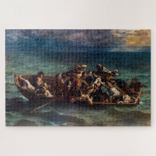 Eugene Delacroix _ The Shipwreck of Don Juan Jigsaw Puzzle