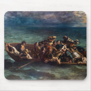 Eugene Delacroix - The Shipwreck of Don Juan Mouse Pad