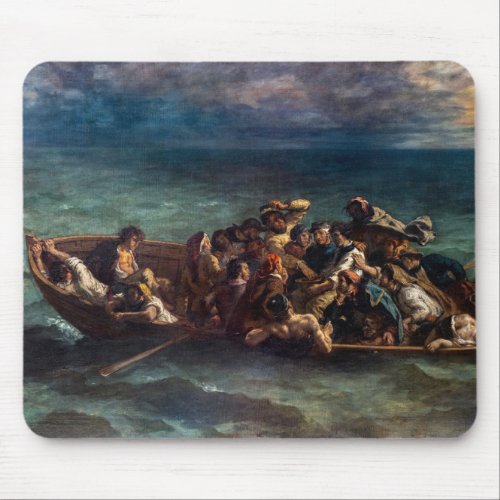 Eugene Delacroix _ The Shipwreck of Don Juan Mouse Pad
