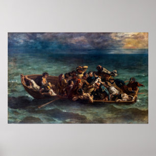 Eugene Delacroix - The Shipwreck of Don Juan Poster
