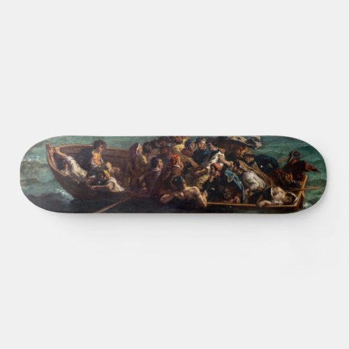 Eugene Delacroix _ The Shipwreck of Don Juan Skateboard
