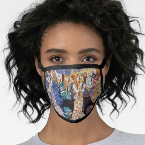 Eugene Grasset Felix Gaudin _ Harmony Face Mask