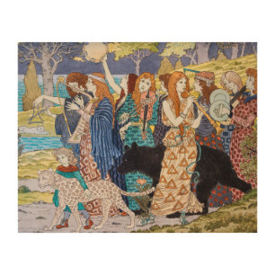 Eugene Grasset - Harmony Decorative Panel