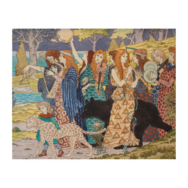 Eugene Grasset - Harmony Decorative Panel (Front)