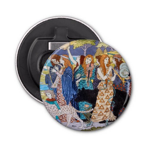 Eugene Grasset _ Harmony Decorative Panel Bottle Opener