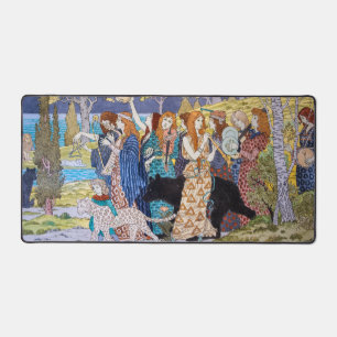 Eugene Grasset - Harmony Decorative Panel Desk Mat