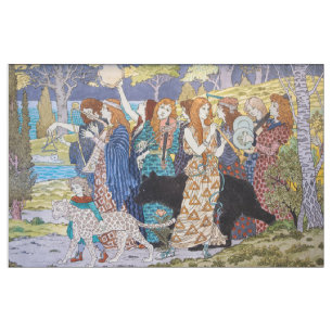 Eugene Grasset - Harmony Decorative Panel Fabric
