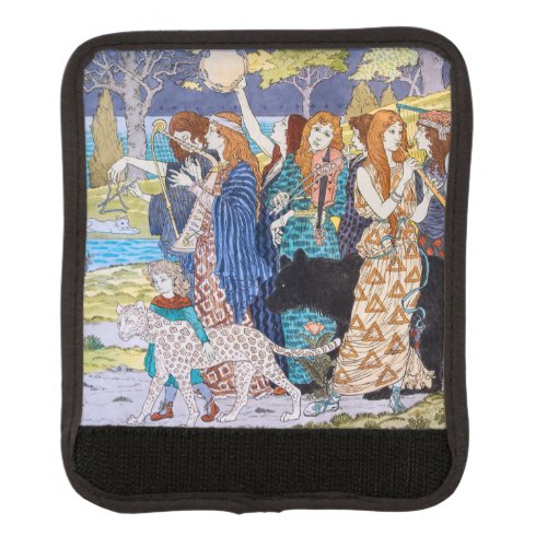 Eugene Grasset _ Harmony Decorative Panel Luggage Handle Wrap