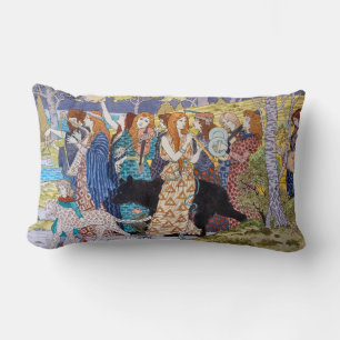 Eugene Grasset - Harmony Decorative Panel Lumbar Pillow