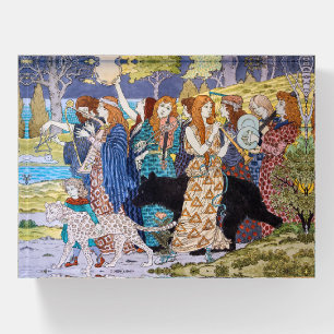 Eugene Grasset - Harmony Decorative Panel Paperweight