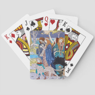 Eugene Grasset - Harmony Decorative Panel Poker Cards