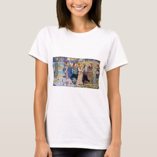 Eugene Grasset _ Harmony Decorative Panel T_Shirt