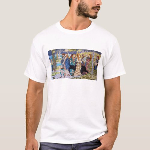 Eugene Grasset _ Harmony Decorative Panel T_Shirt