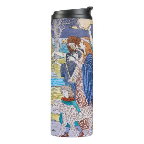 Eugene Grasset _ Harmony Decorative Panel Thermal Tumbler