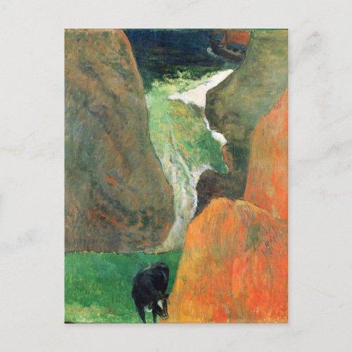 Eugne Henri Paul Gauguin _ Hover Above the Abyss Postcard