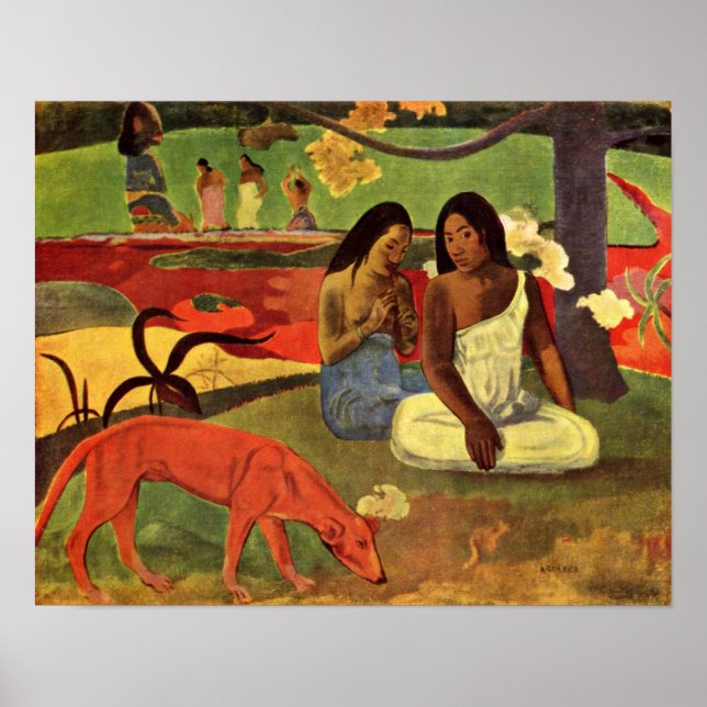 Eugene Henri Paul Gauguin - Joyfulness Poster (Front)