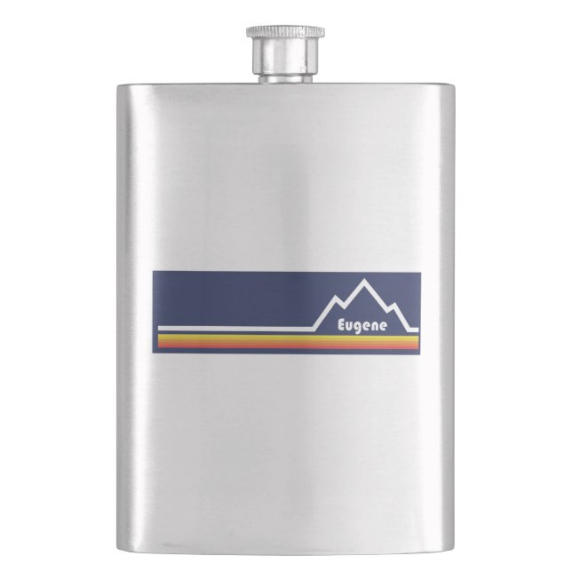 Eugene Oregon Flask (Front)