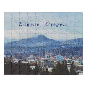 Eugene, Oregon Jigsaw Puzzle