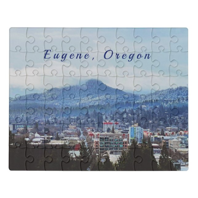 Eugene, Oregon Jigsaw Puzzle (Puzzle Horizontal)