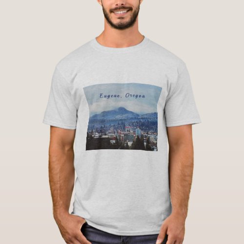 Eugene Oregon Mens T Shirt