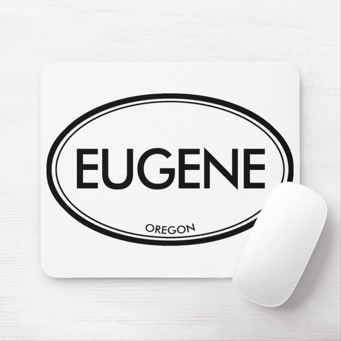 Eugene, Oregon Mouse Pad
