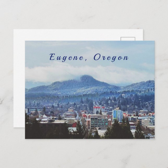 Eugene, Oregon Postcard (Front/Back)