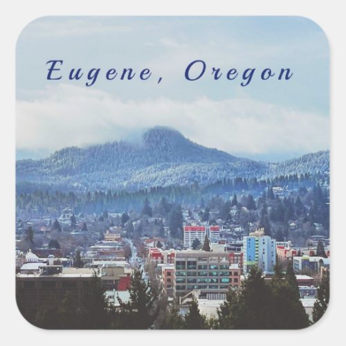 Eugene Oregon Stickers