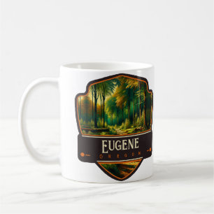Eugene, Oregon Vintage Coffee Mug