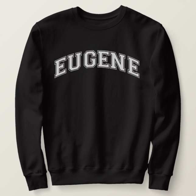 EUGENE University-Style Sweater America College (Design Front)