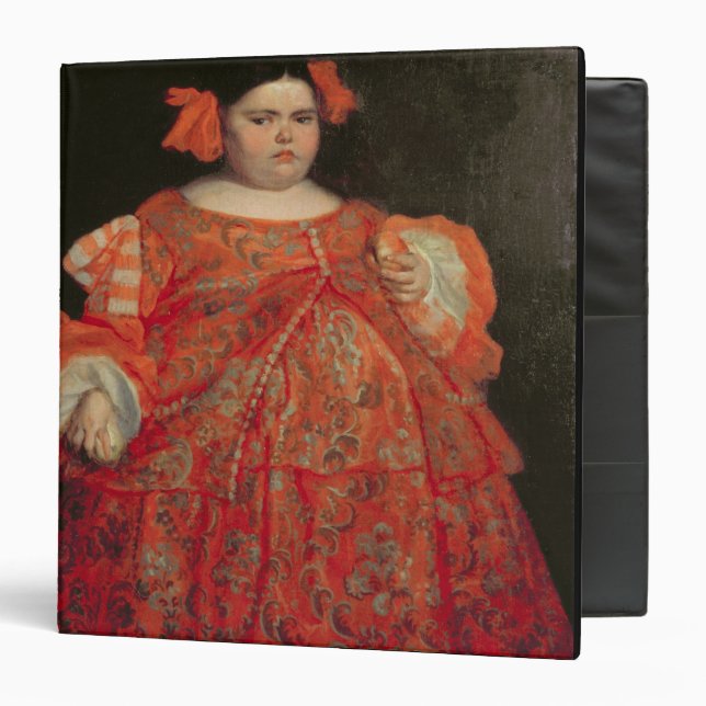 Eugenia Martinez Vallejo, called La Monstrua (oil Binder (Front/Inside)
