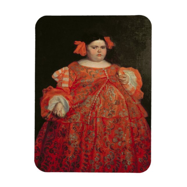 Eugenia Martinez Vallejo, called La Monstrua (oil Magnet (Vertical)