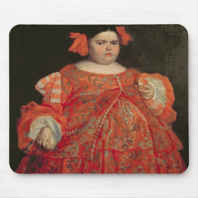Eugenia Martinez Vallejo, called La Monstrua (oil Mouse Pad (Front)