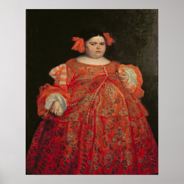 Eugenia Martinez Vallejo, called La Monstrua (oil Poster (Front)