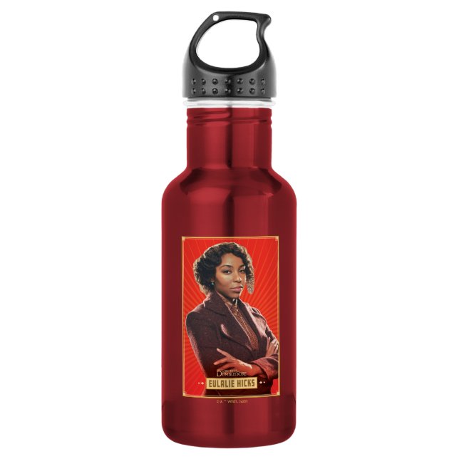 Eulalie Hicks Character Graphic Stainless Steel Water Bottle (Front)