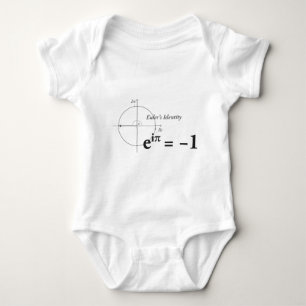 Euler Identity Formula Baby Bodysuit