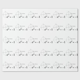 Euler Identity Formula Wrapping Paper