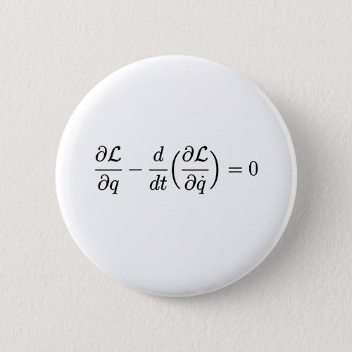 euler lagrange equations button