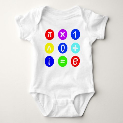 Eulers Formula Baby Bodysuit