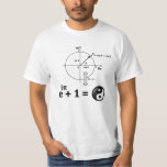 Euler&#39;s Formula &amp; Identity T-shirt at Zazzle