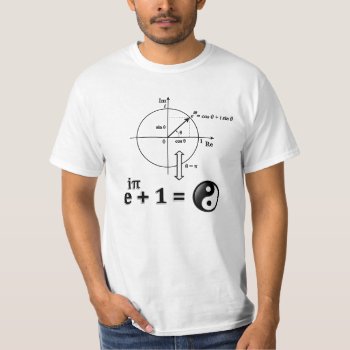 Euler's Formula & Identity T-shirt by SimplyUseful at Zazzle