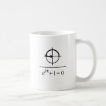Euler's Identity Coffee Mug<br><div class="desc">Euler's Identity is considered by many to be remarkable for its mathematical beauty. These three basic arithmetic operations occur exactly once each: addition, multiplication, and exponentiation.</div>