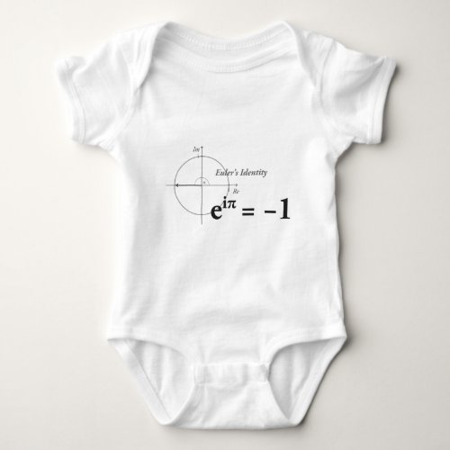 Eulers Identity Math Formula Baby Bodysuit