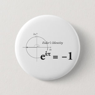 Euler's Identity Math Formula Button