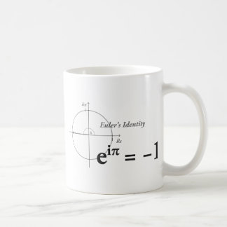Euler's Identity Math Formula Coffee Mug